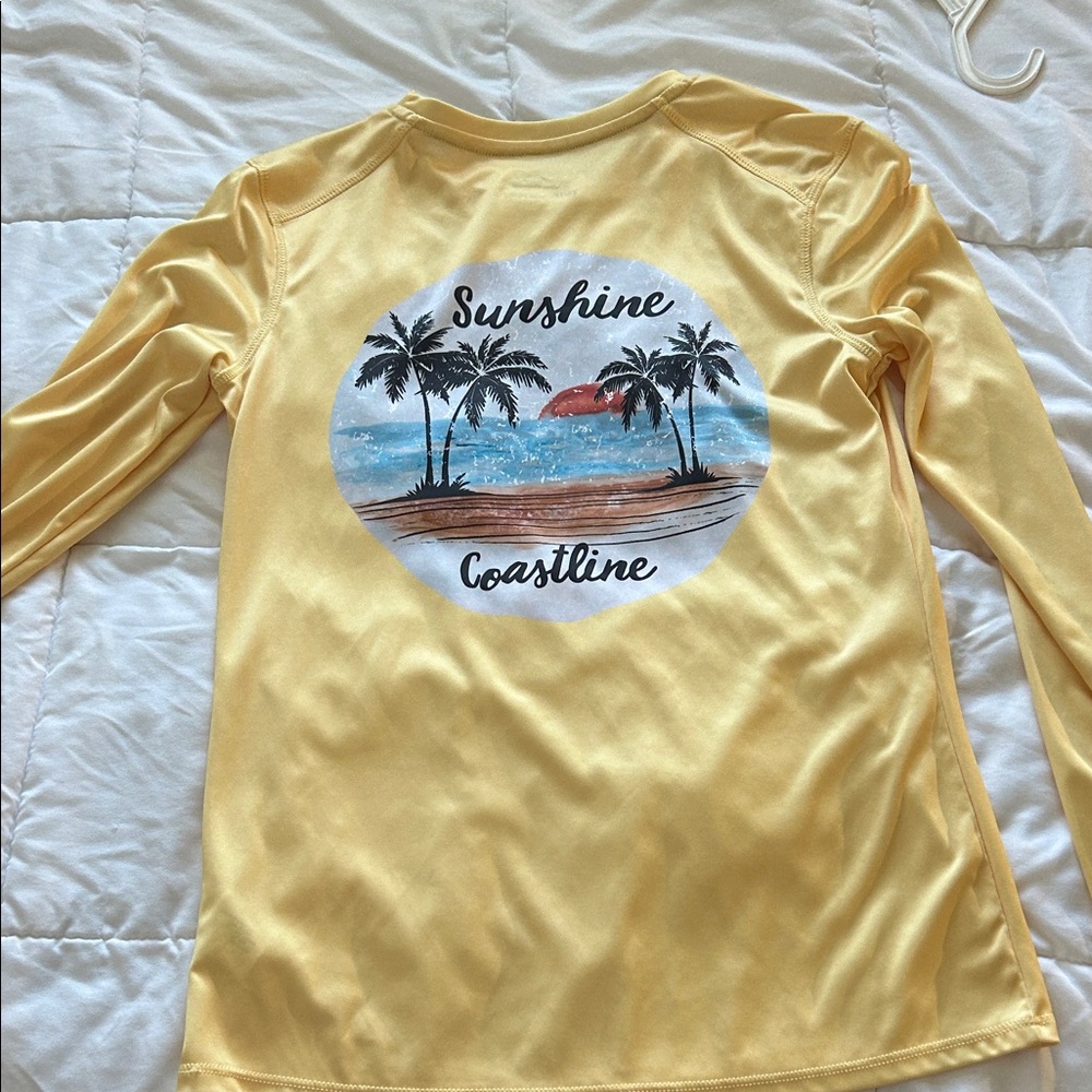 Bass Pro Shops Yellow Long Sleeve Top